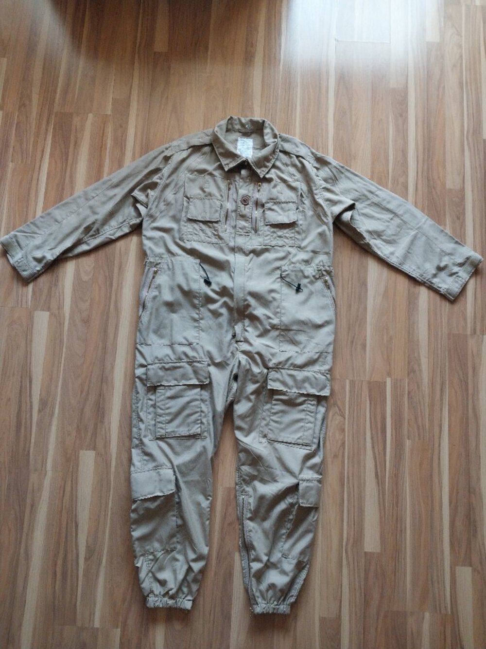British Military UNISSUED AFV Coverall FR Beige Size 180/112 Large Regular